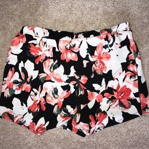 Boohoo Louise Wrap Front Ponte Skort